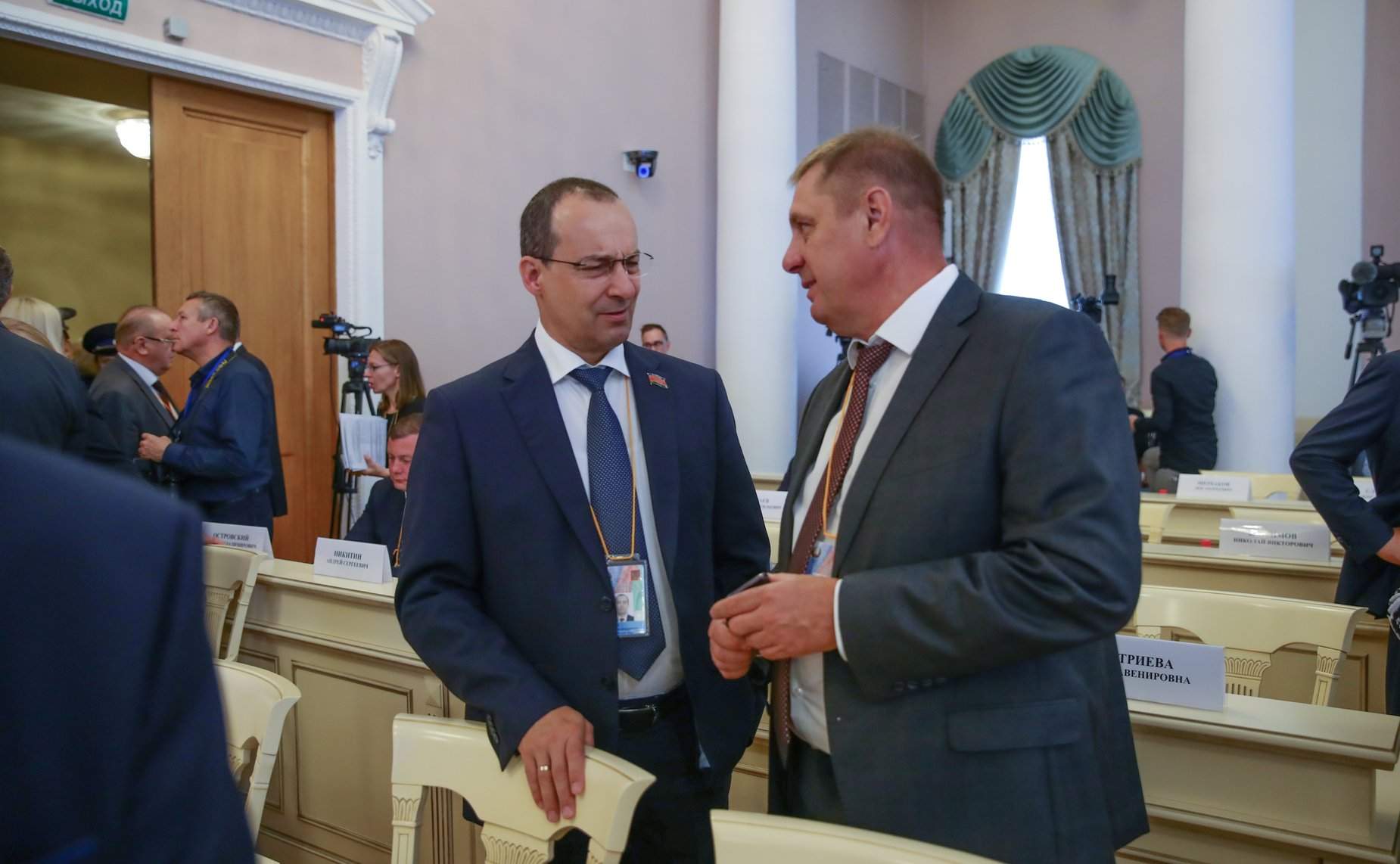 Встреча Председателя Совета Федерации В. Матвиенко и Председателя Совета Республики М. Мясниковича с руководителями органов государственной власти субъектов Российской Федерации и регионов Республики Беларусь