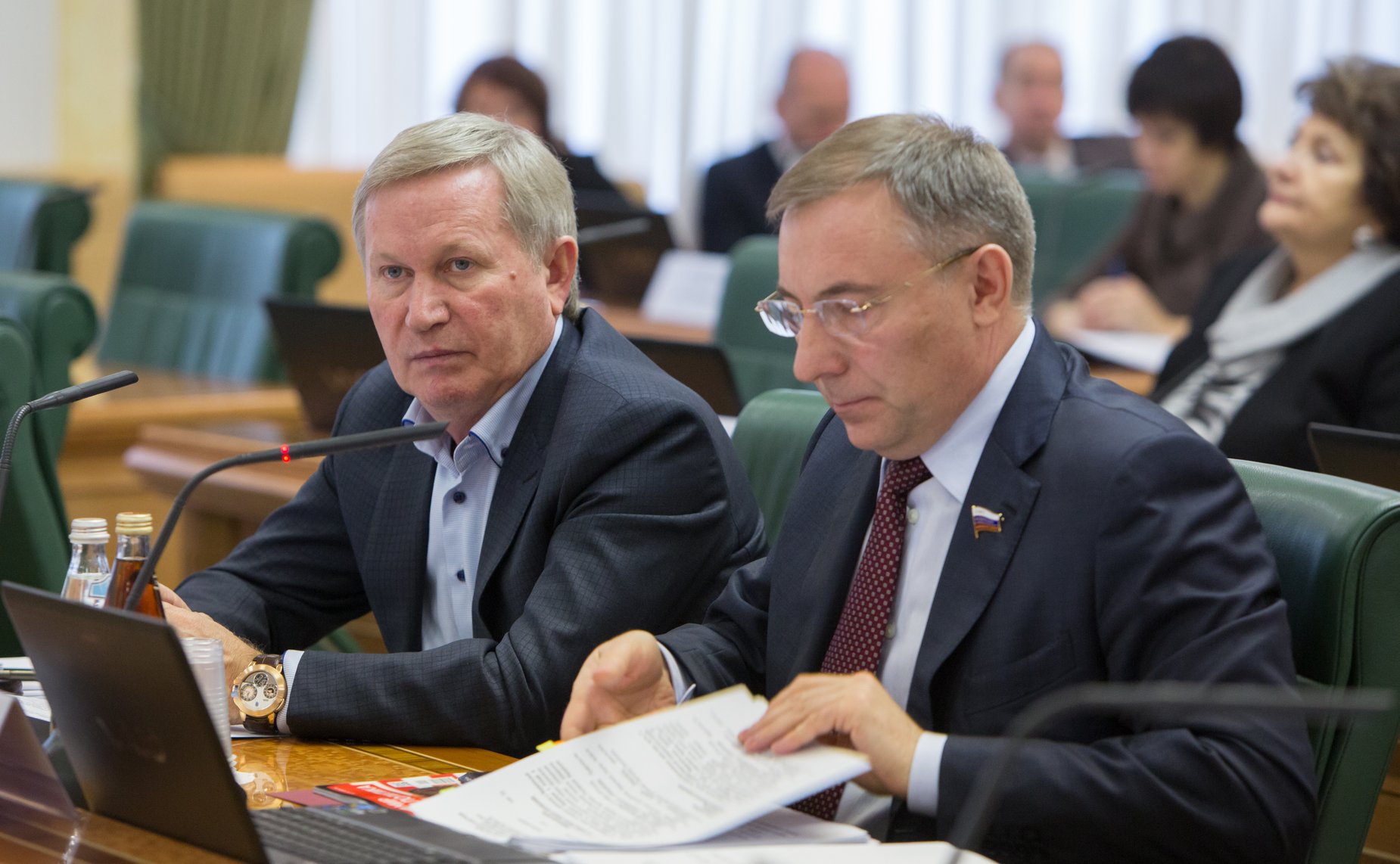 А. Варфоломеев Заседание Комитета Совета Федерации по конституционному законодательству и государственному строительству