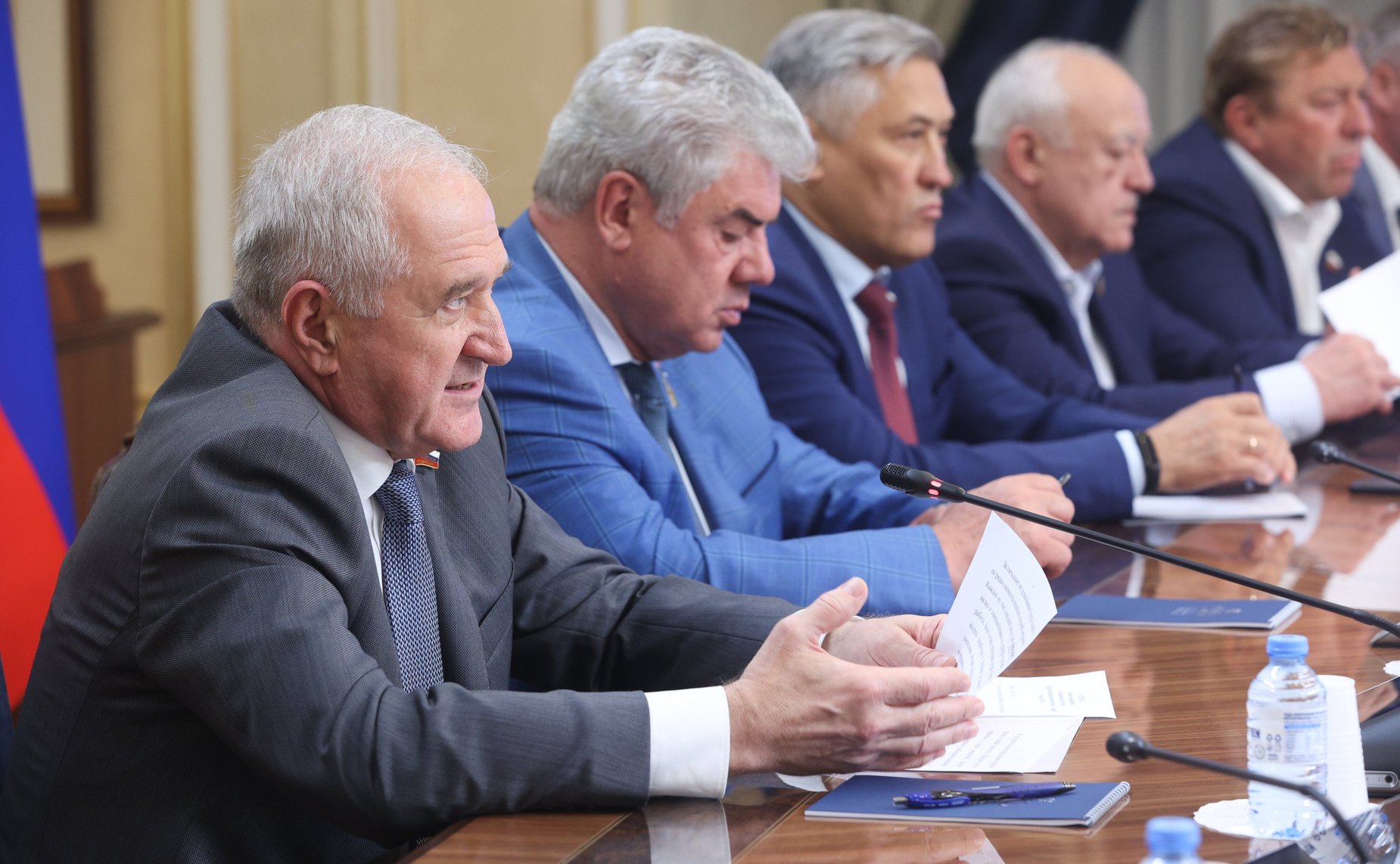 Совещание членов Комитета СФ по обороне и безопасности с представителями Ассоциации ветеранов подразделения антитеррора