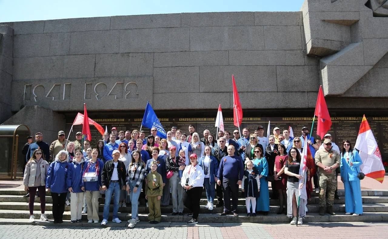 Екатерина Алтабаева приняла участие в автопробеге, приуроченном к проведению Международной акции «Диктант Победы»