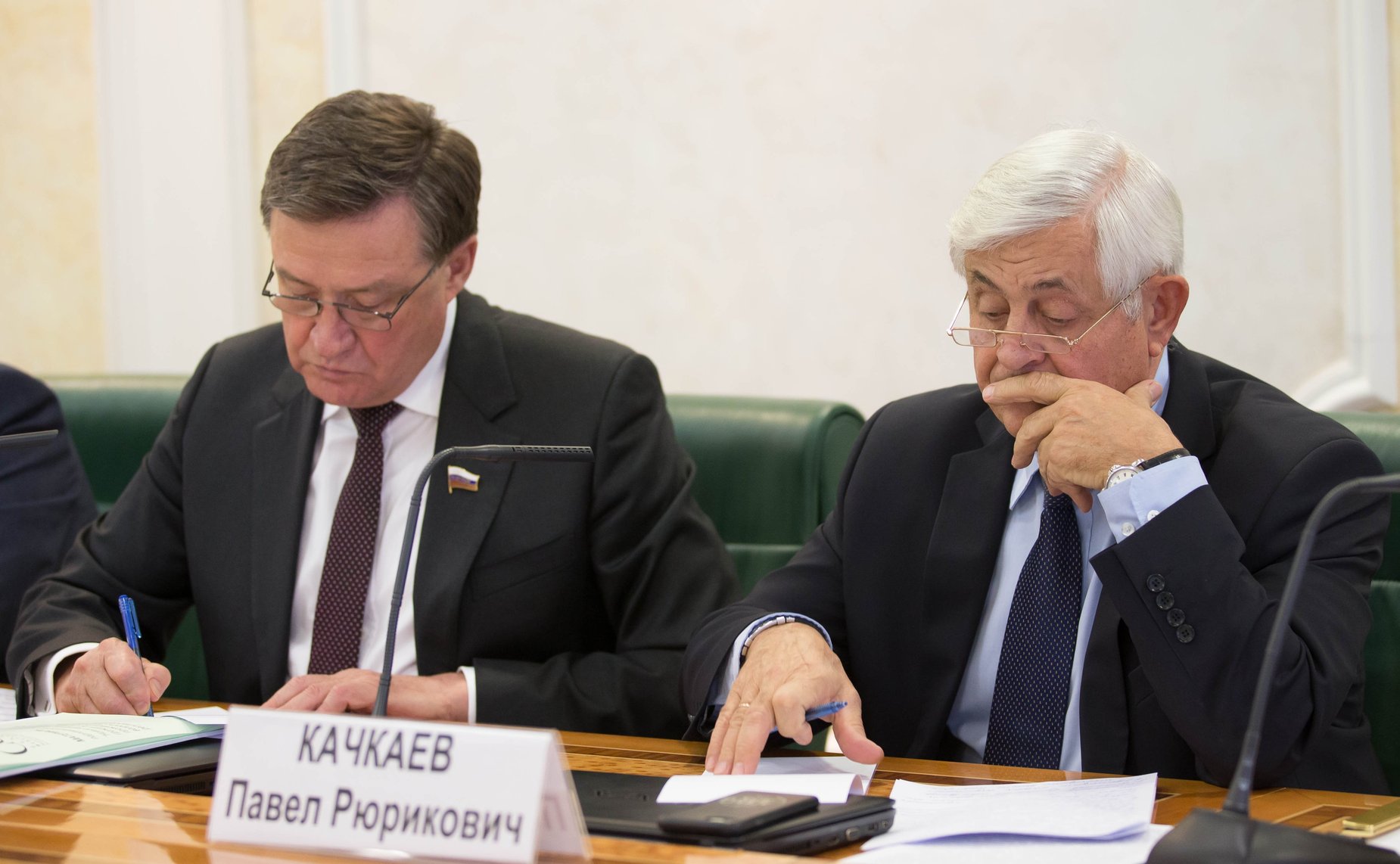 Сергей Рябухин и Павел Качкаев