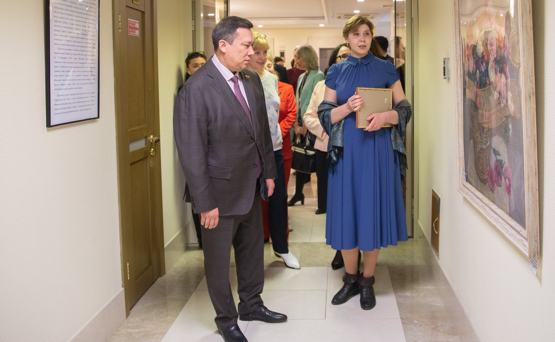 В Совете Федерации открылась выставка «Образ твой, Россия»