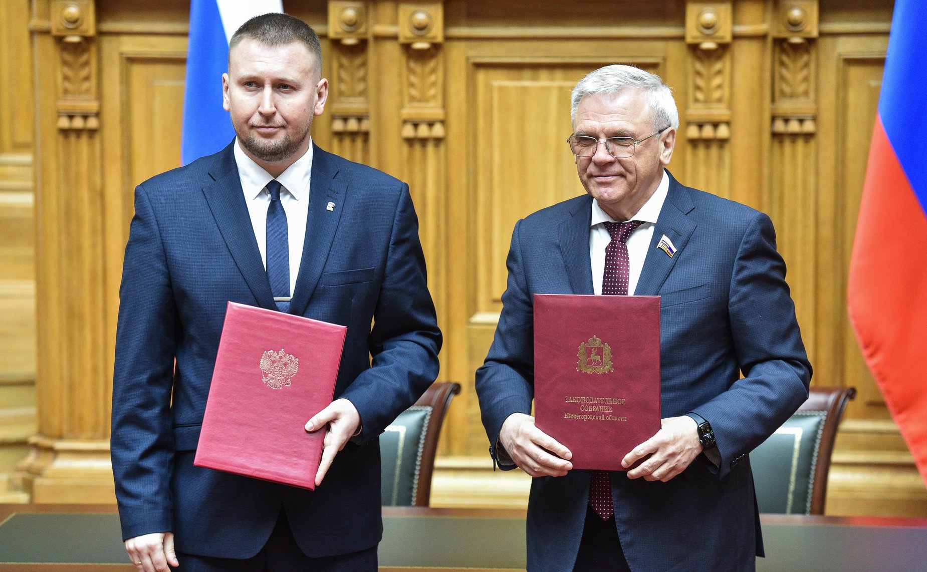 Церемонии подписания соглашений о сотрудничестве между законодательными (представительными) органами власти субъектов РФ