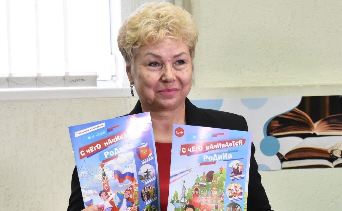 Ольга Бас в ходе поездки в регион посетила педагогический университет Луганска, в котором состоялось открытие «Музея Букваря»