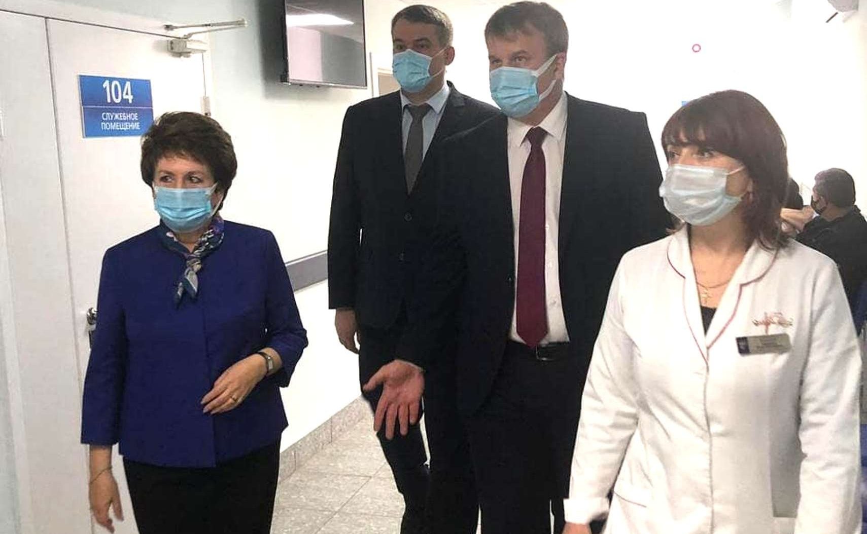 Екатерина Алтабаева посетила поликлинику №3 Государственного бюджетного учреждения здравоохранения Севастополя «Городская больница №1 им. Н.И. Пирогова»