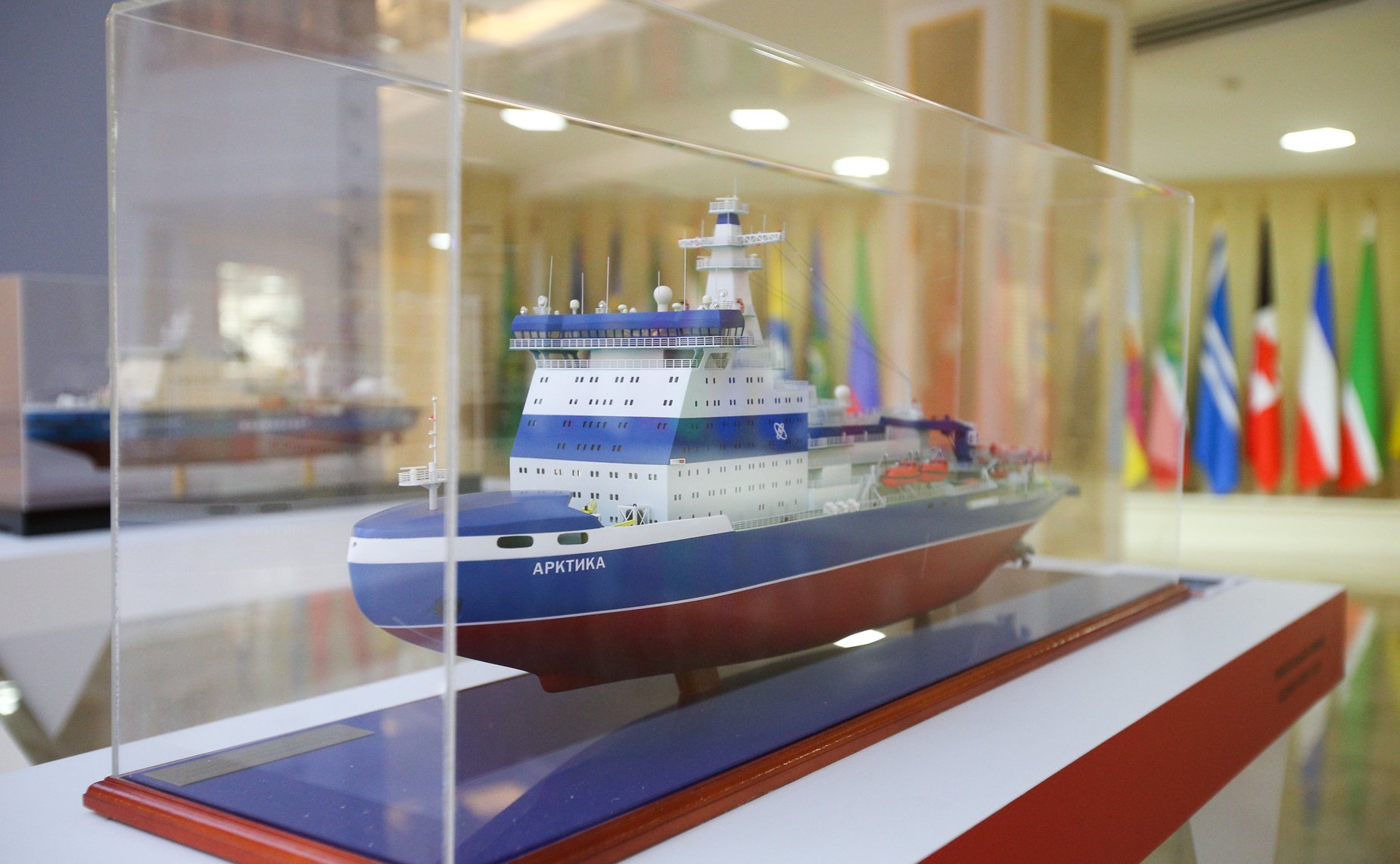 Выставка в Совете Федерации экспонатов Объединенной судостроительной корпорации