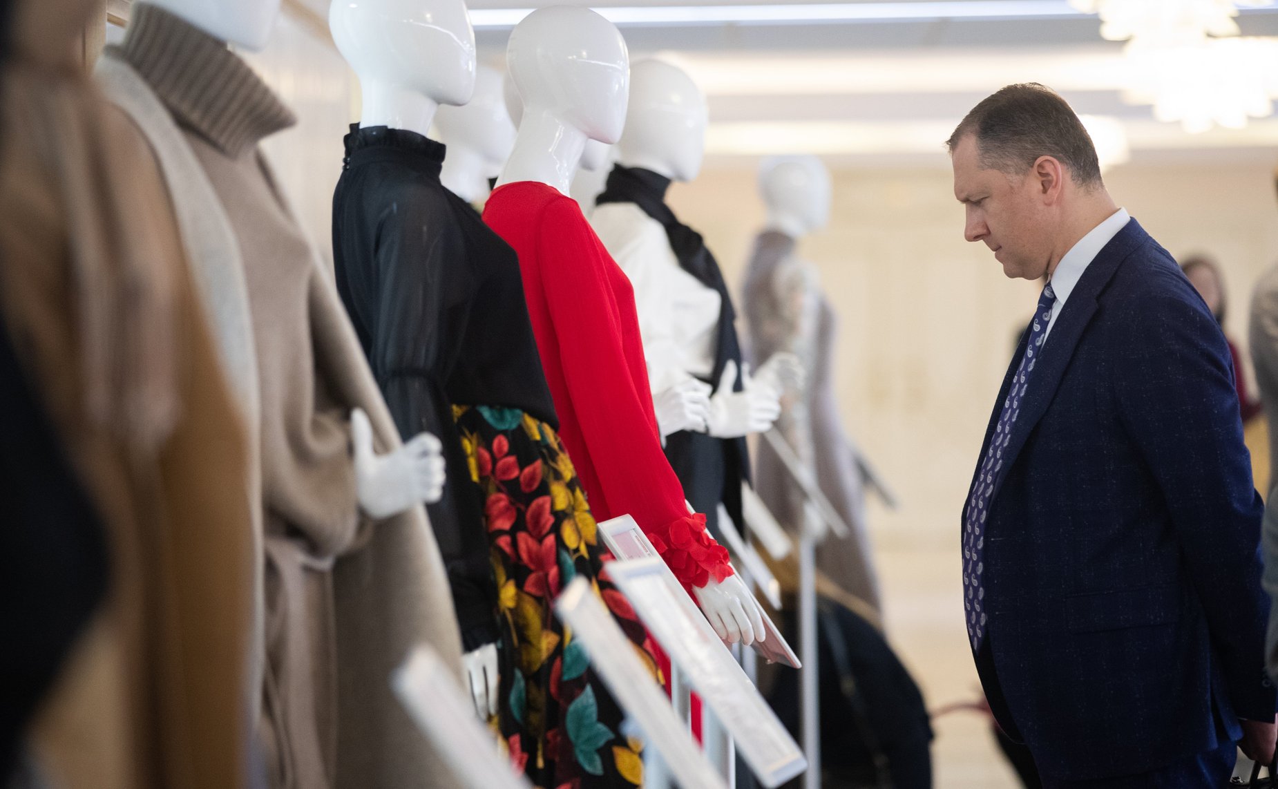 Открытие выставки «Отечественные дизайнеры – российским женщинам»