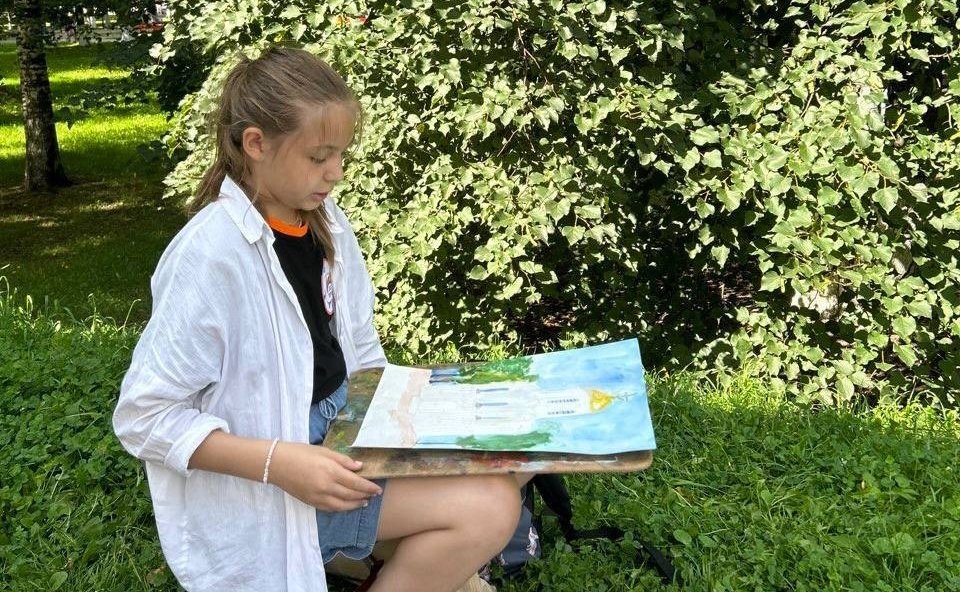 Андрей Шохин в ходе поездки в регион встретился с участниками XXII Межнационального пленэра юных художников «Земля любви, земля надежды»