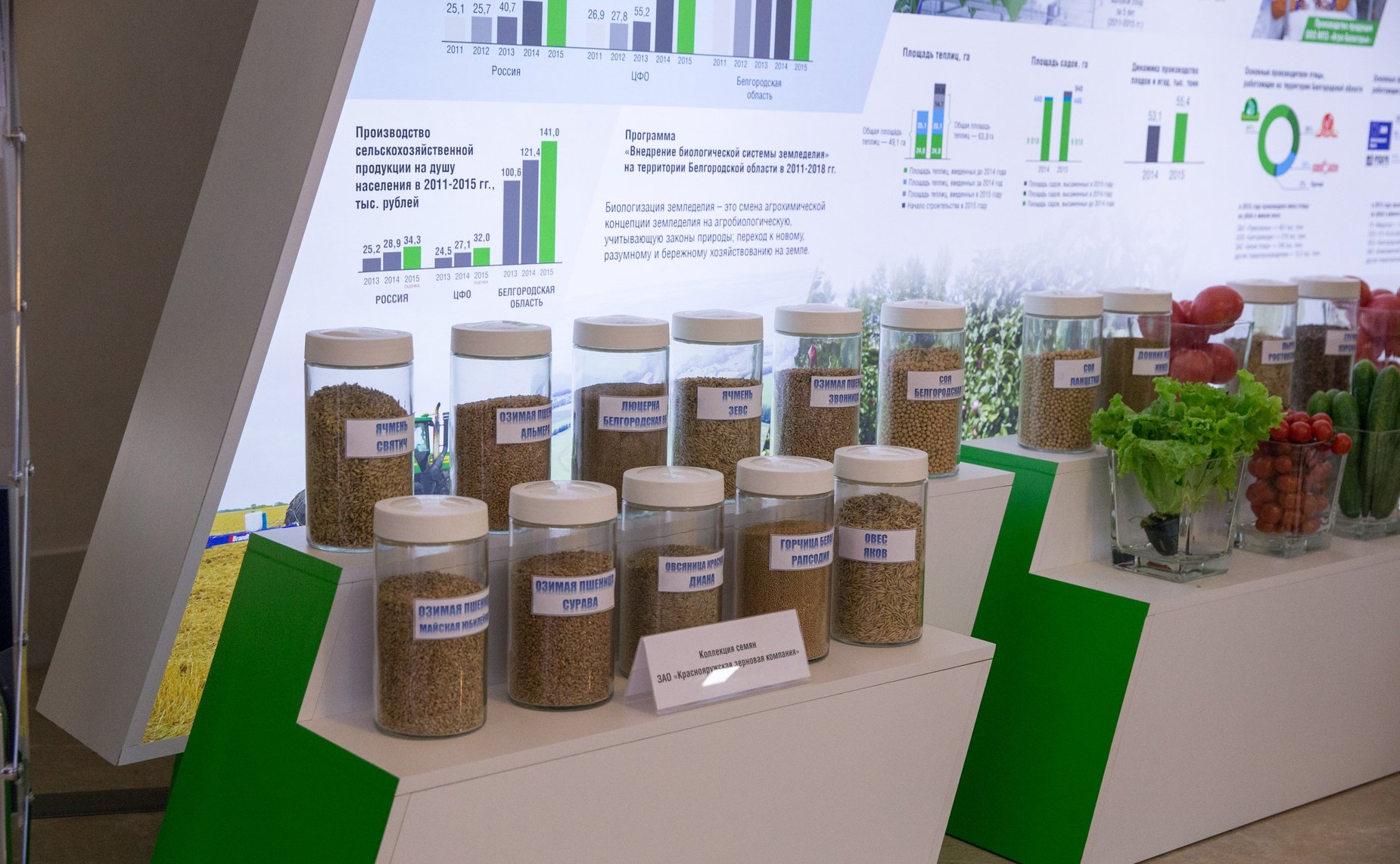 Выставка в Совете Федерации, посвященная достижениям и перспективам развития Белгородской области
