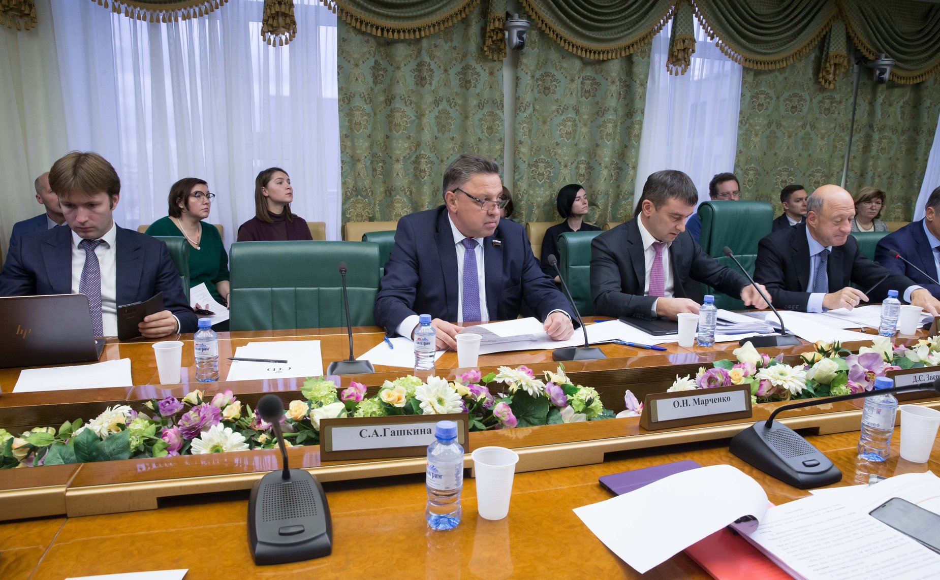 Заседание Временной комиссии при СФ по осуществлению парламентского контроля за ходом реализации комплексного плана модернизации и расширения магистральной инфраструктуры