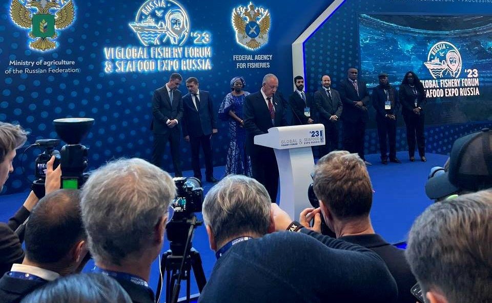 Сергей Митин принял участие в работе VI Международного рыбопромышленного форума