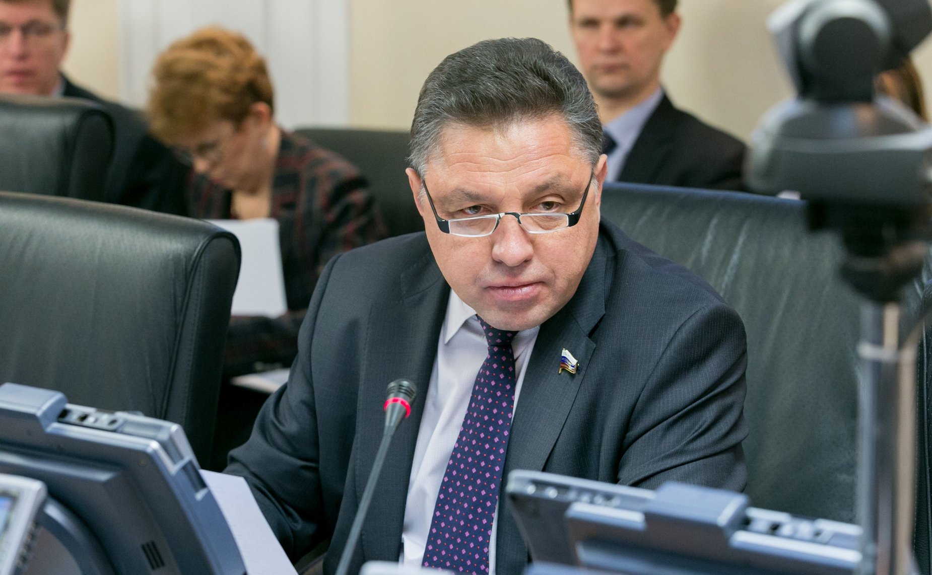 В. Тимченко Заседание Комитета Совета Федерации по Регламенту и организации парламентской деятельности