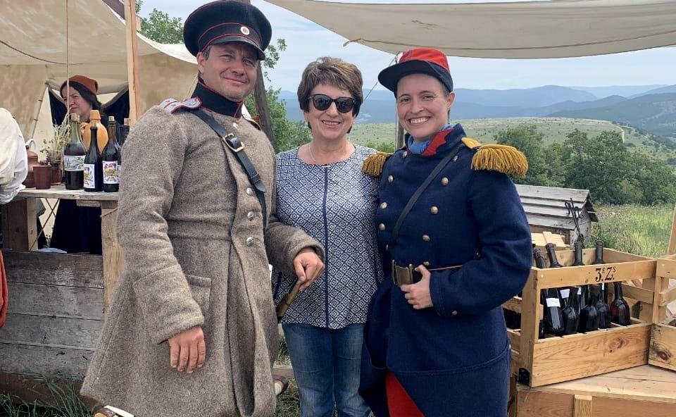 Екатерина Алтабаева в Севастополе посетила Парк живой истории «Федюхины высоты»