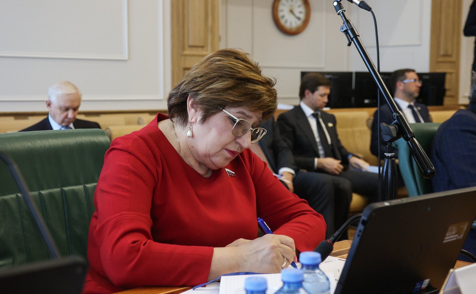 Встреча сенаторов Российской Федерации с генеральным директором — председателем правления ОАО «РЖД» Олегом Белозеровым в формате «Открытого диалога»