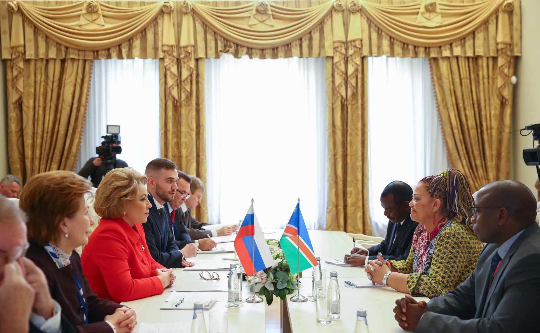 Встреча В. Матвиенко с делегацией Намибии