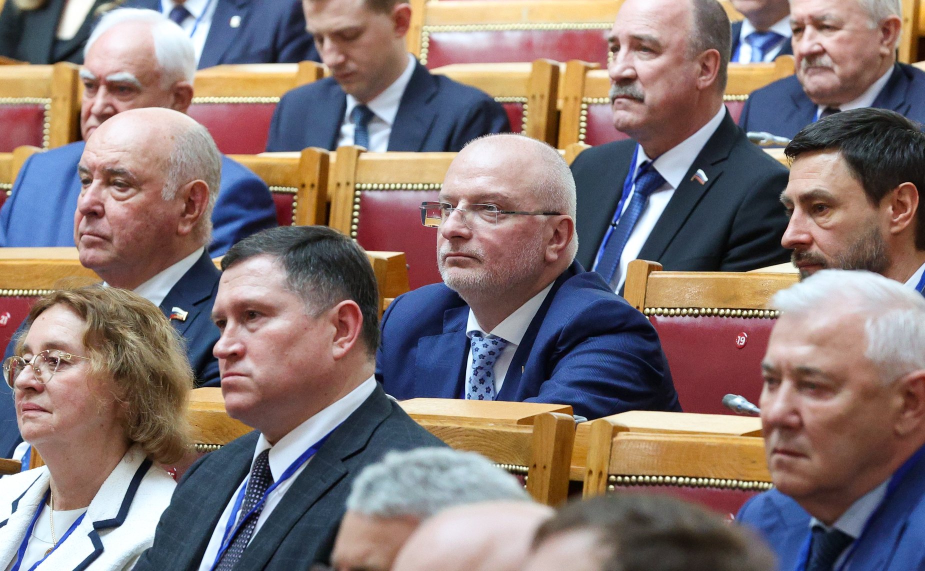 Президент Российской Федерации Владимир Путин встретился с членами Совета законодателей РФ при Федеральном Собрании