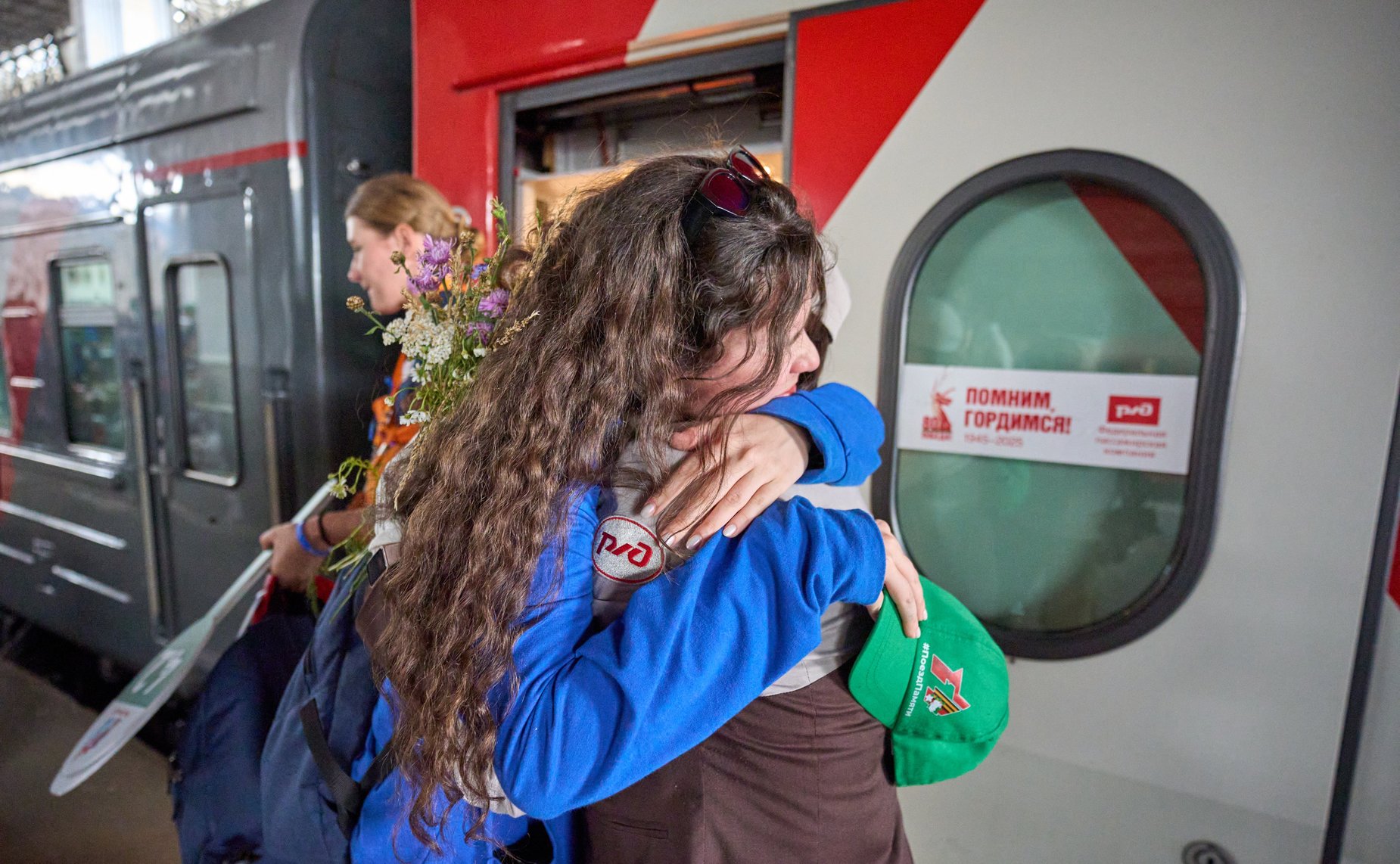 Участники «Поезда Памяти» прибыли в город-герой Москву (фото Фонд «Культурное пространство»)