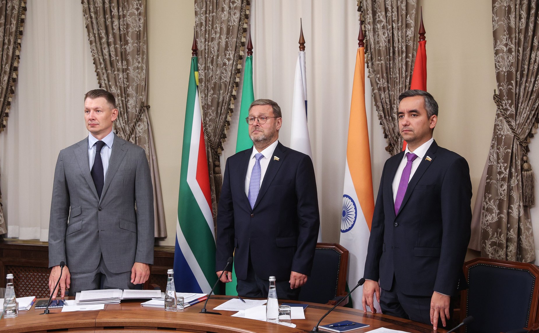 Участие делегации СФ во главе с заместителем Председателя СФ Константином Косачевым в девятом Парламентском форуме БРИКС