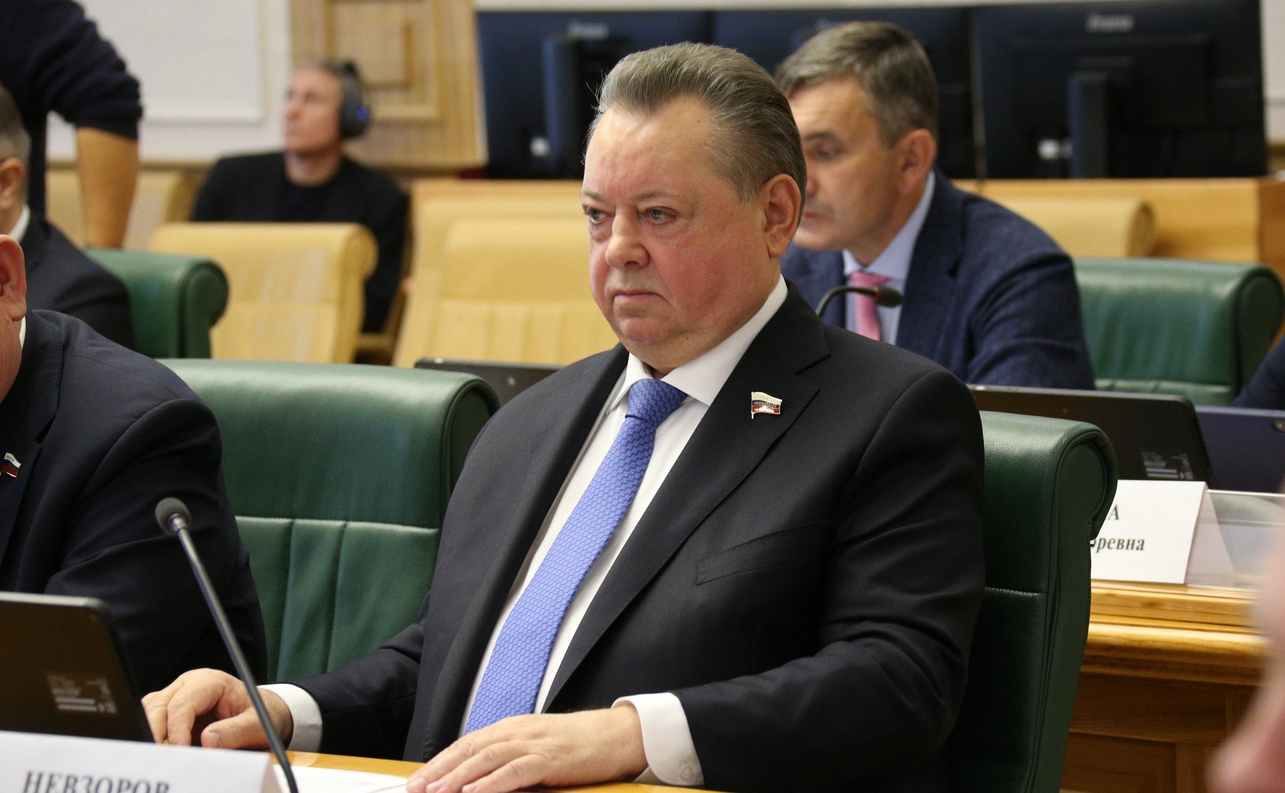 Встреча сенаторов Российской Федерации с руководителем Федерального агентства по рыболовству Ильёй Шестаковым в формате «Открытого диалога»