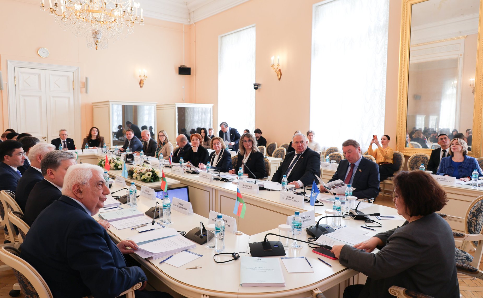 Участие сенаторов РФ в заседании Постоянной комиссии МПА СНГ по социальной политике и правам человека