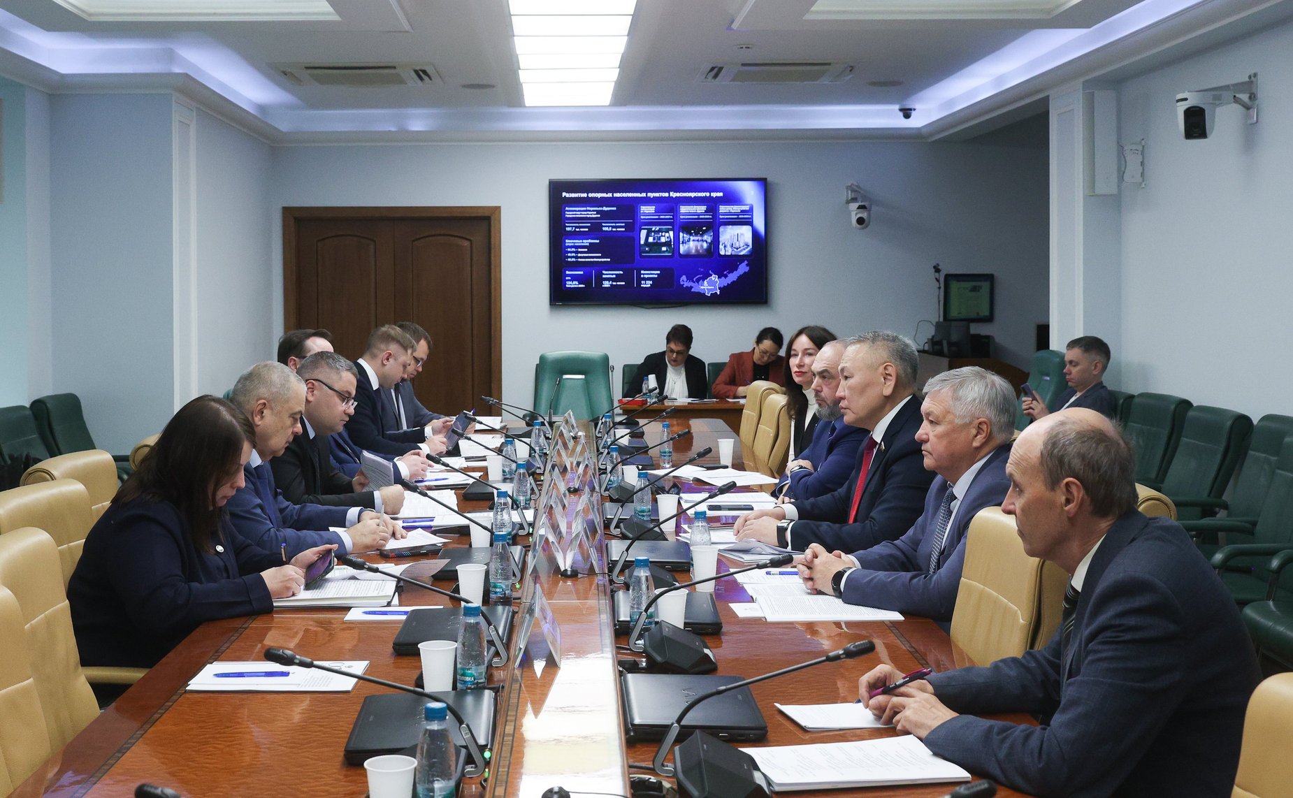 Совещание «О мастер-планах опорных населенных пунктов Арктической зоны Российской Федерации»