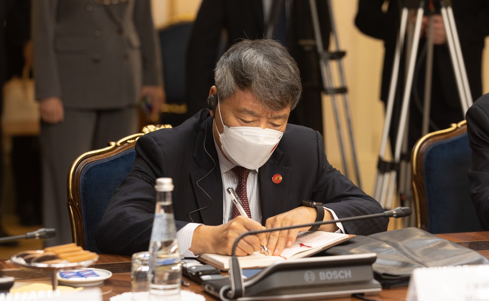 Встреча Председателя Совета Федерации Валентины Матвиенко с Председателем Постоянного комитета Всекитайского собрания народных представителей КНР Ли Чжаньшу