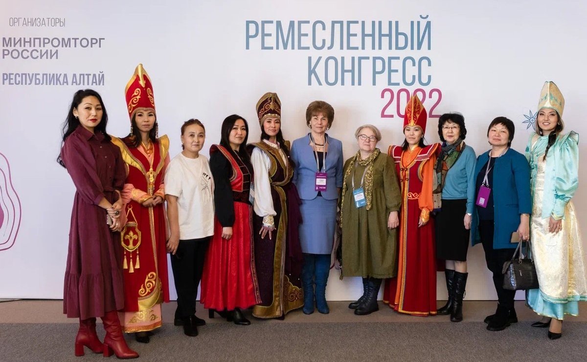Татьяна Гигель приняла участие в Ремесленном когрессе 2022 в Республике Алтай