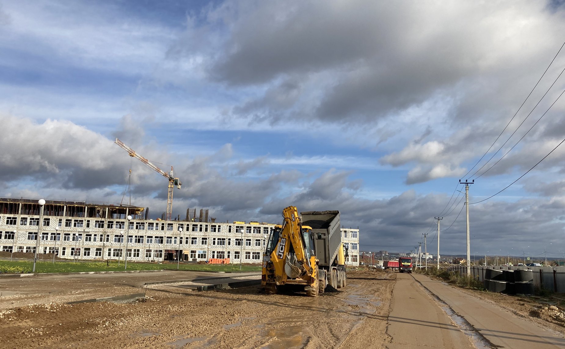 Сенатор посетил строительную площадку кампуса Калужского филиала МГТУ им. Н.Э. Баумана