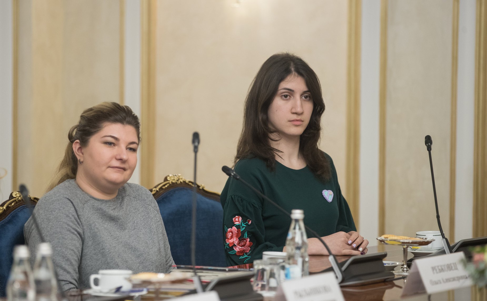 Встреча В. Матвиенко с женщинами-участницами волонтерского марафона, приуроченного к Году добровольца в России