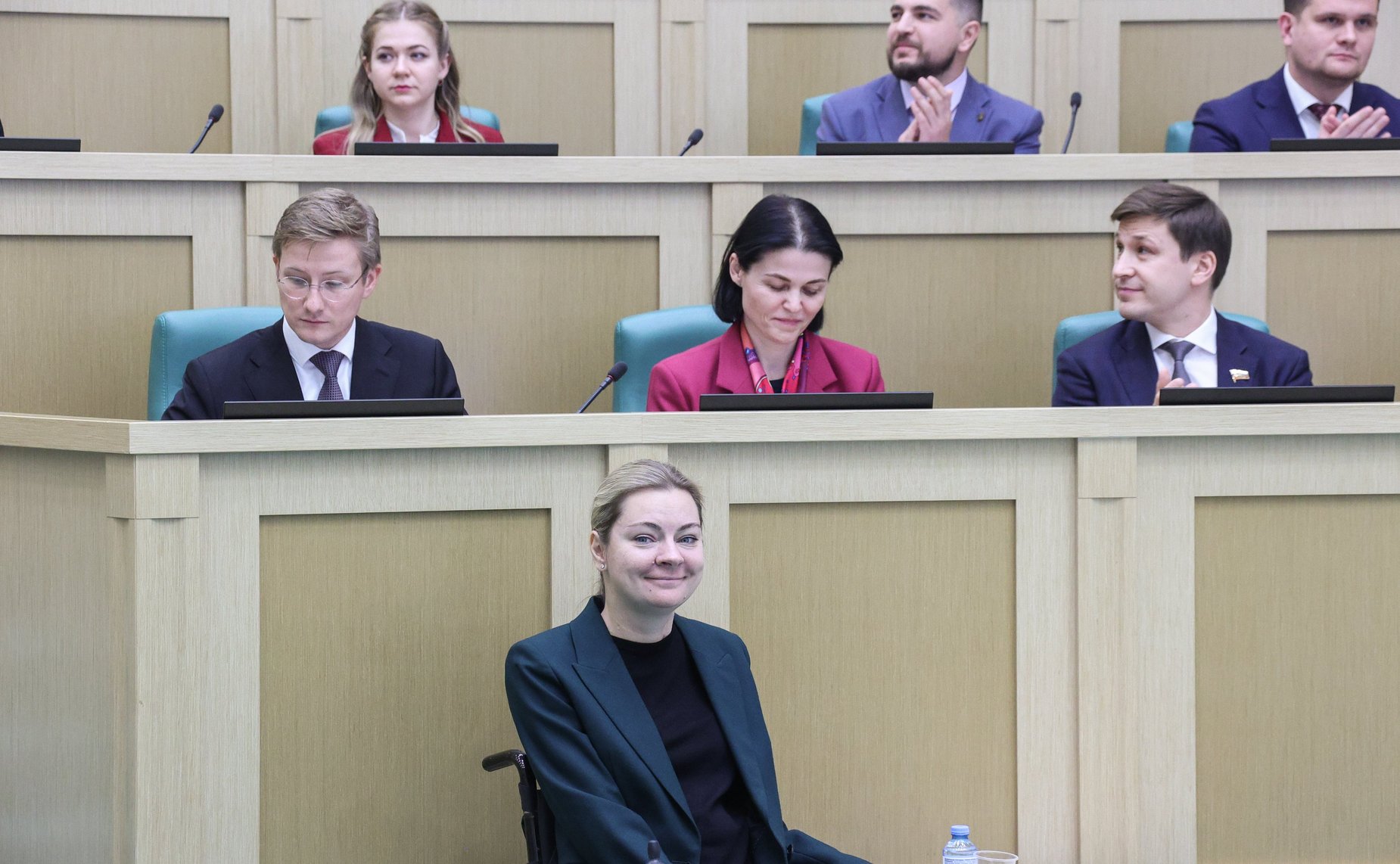 Заседание Палаты молодых законодателей при Совете Федерации