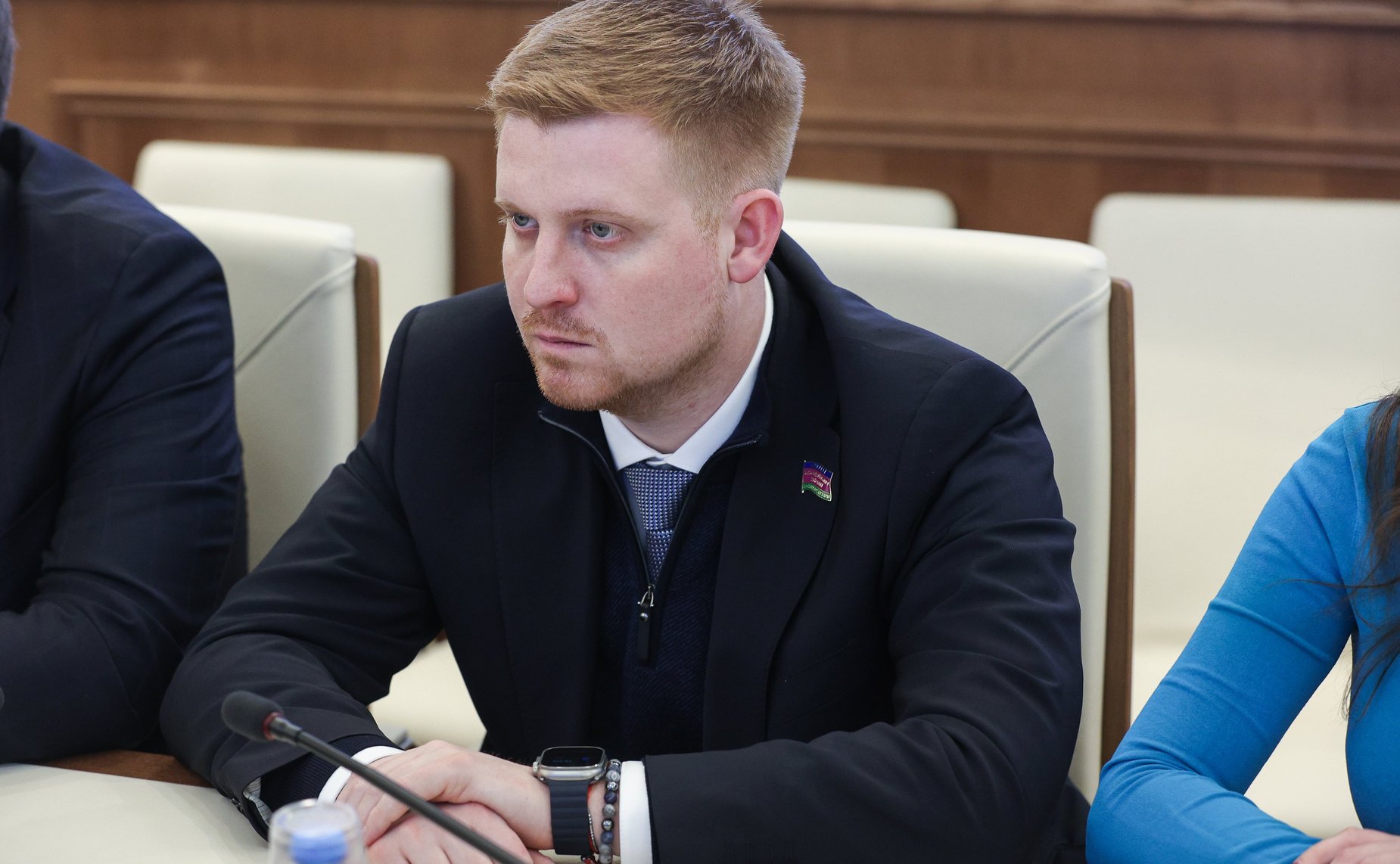 Встреча члена Комитета СФ по аграрно-продовольственной политике и природопользованию Алексея Кондратенко с руководством Палаты молодых законодателей при Совете Федерации ФС РФ