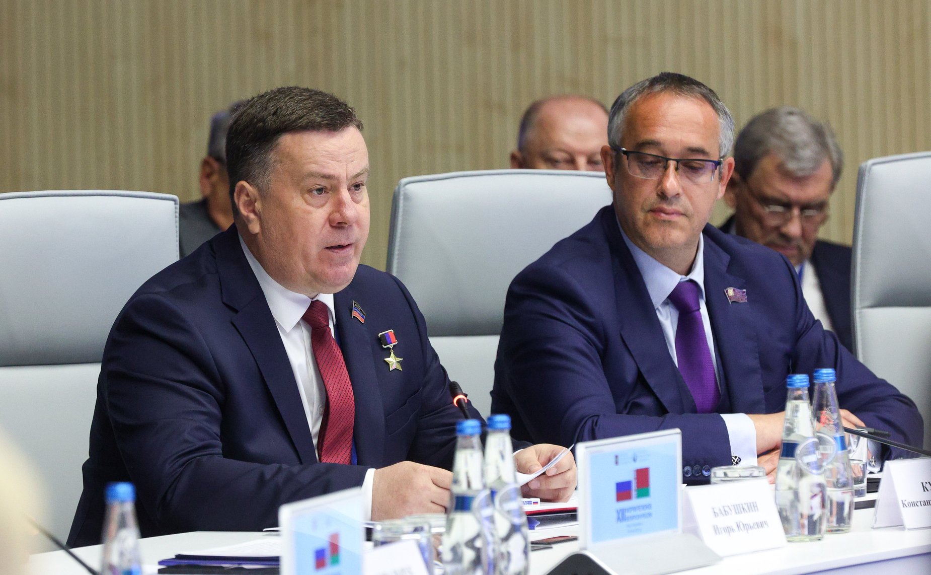 Встреча Председателя СФ Валентины Матвиенко и Председателя Совета Республики Национального собрания Республики Беларусь Натальи Кочановой с руководителями российских и белорусских регионов