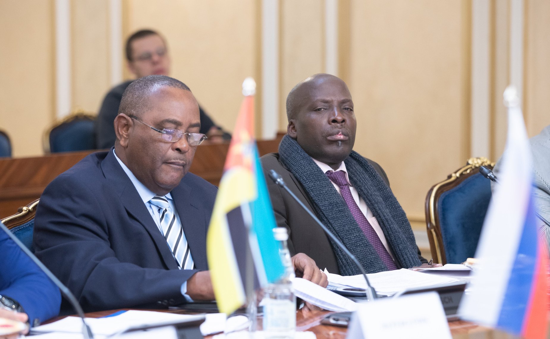 Встреча Николая Федорова с первым заместителем Председателя Ассамблеи Республики Мозамбик, Руководителем Административного совета Ассамблеи Антониу Жозе Амелией