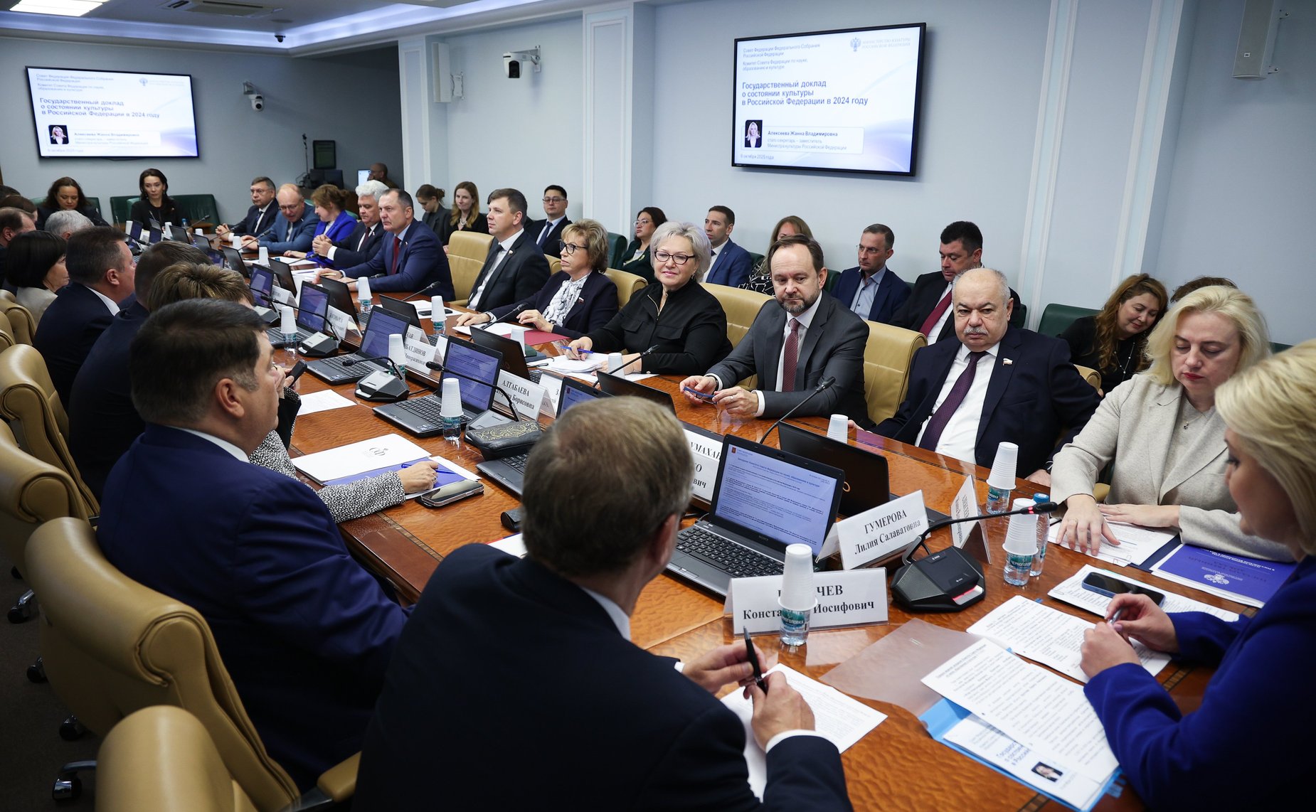 Заседание Комитета Совета Федерации по науке, образованию и культуре