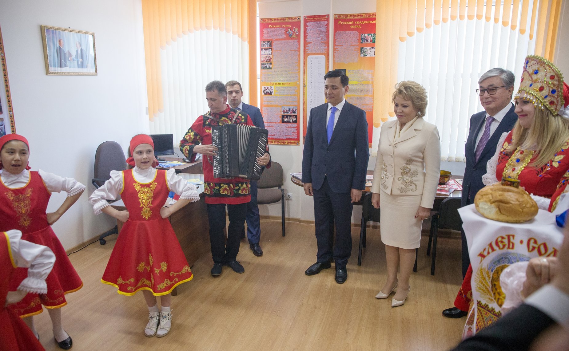 В. Матвиенко на встрече с российской диаспорой Западно-Казахстанской области
