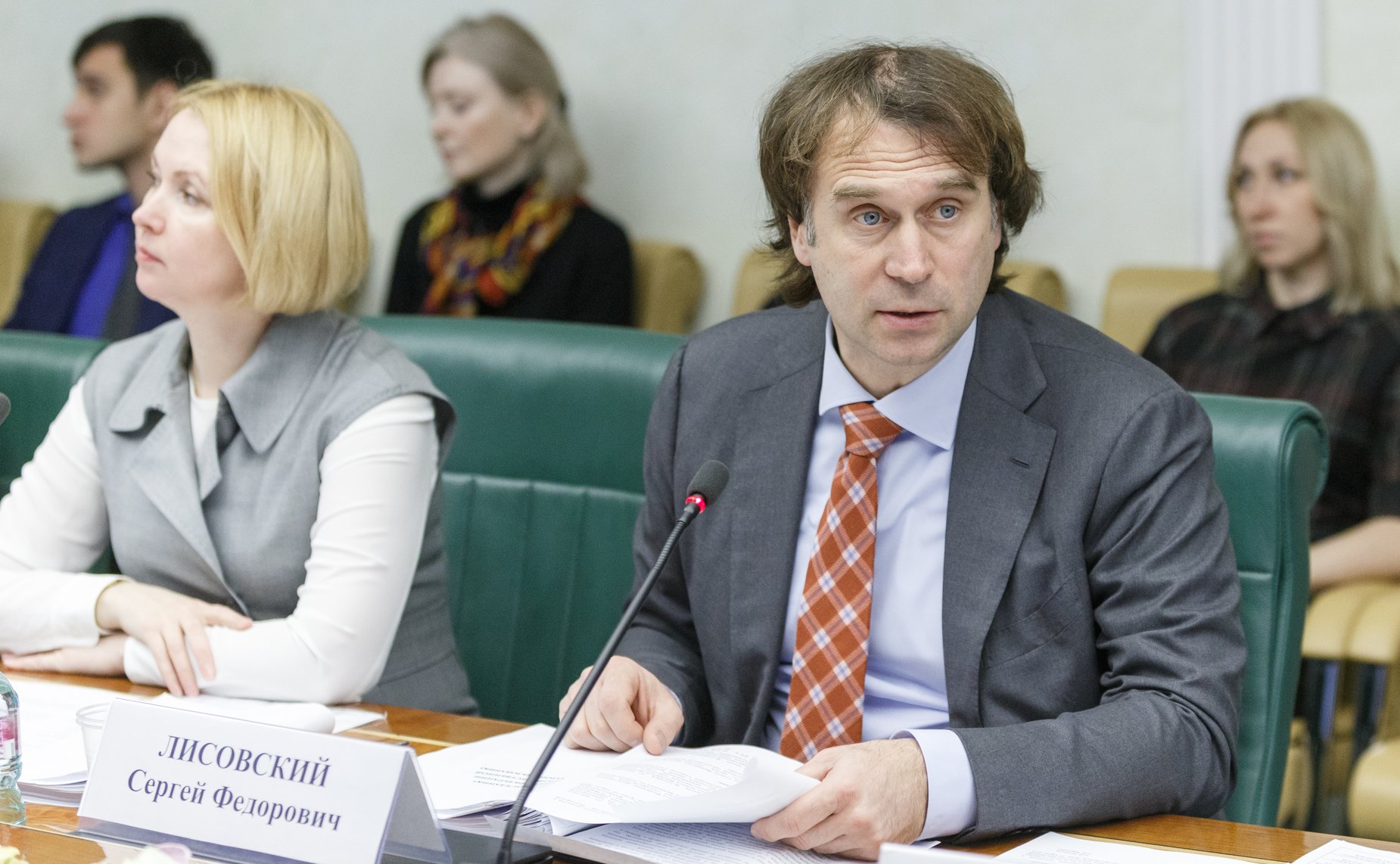 Заседание Комитета Совета Федерации по аграрно-продовольственной политике и природопользованию Лисовский