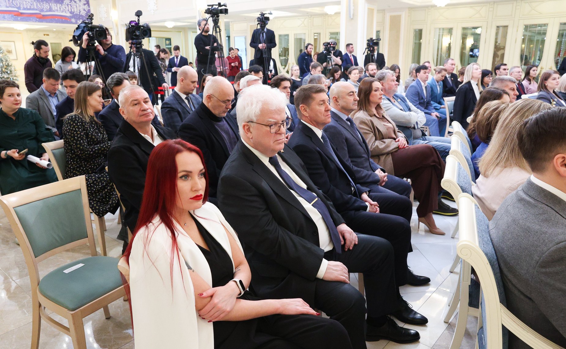 Торжественная церемония, посвященная награждению лауреатов ежегодного конкурса российских СМИ «Совет Федерации-палата регионов»
