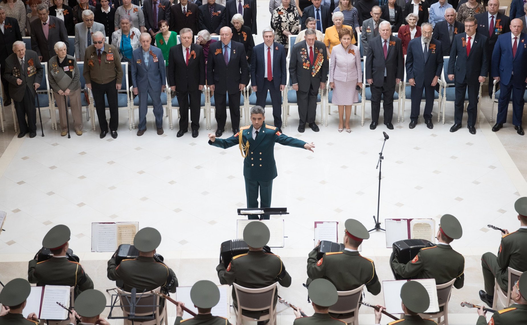 В Совете Федерации состоялся Торжественный концерт ансамбля песни и пляски российской Армии им. А.В. Александрова