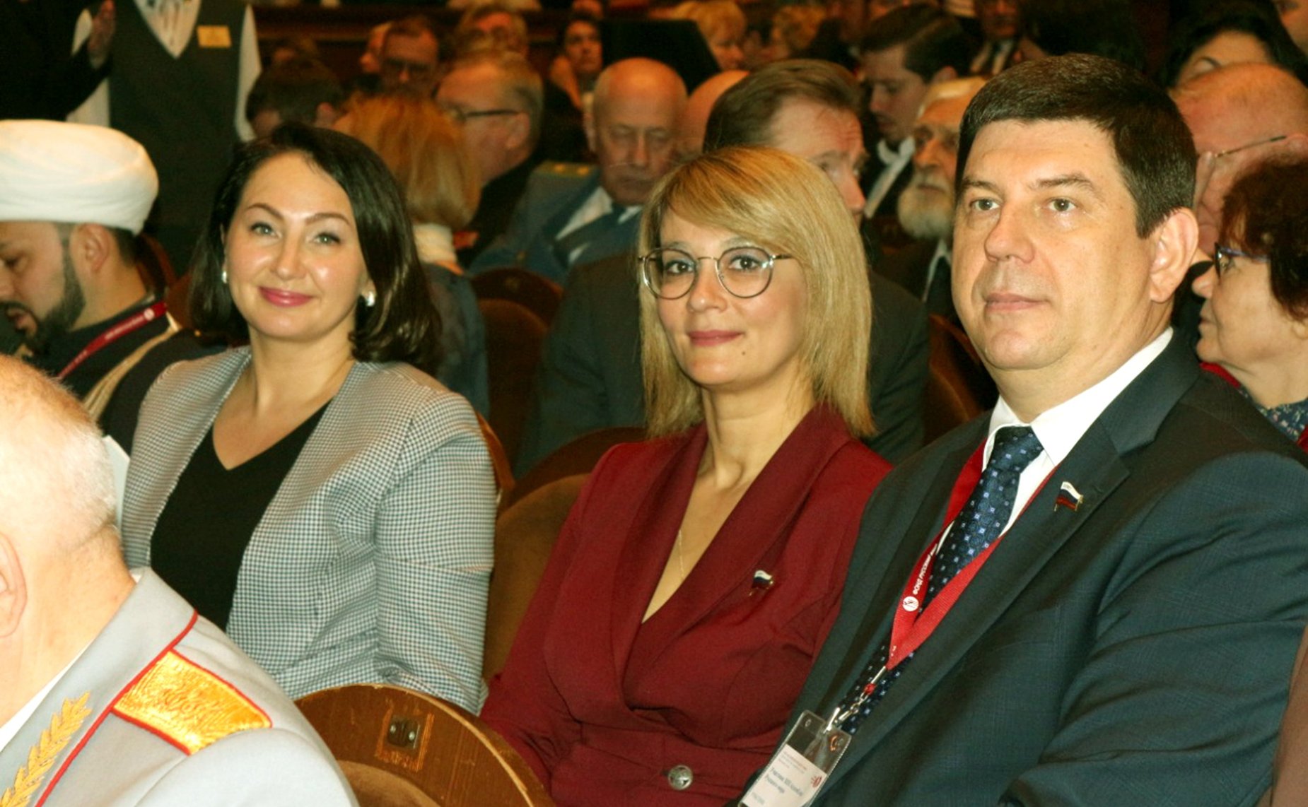 Наталия Косихина и Виктор Смирнов приняли участие в работе XIII Ассамблеи Фонда «Русский мир»