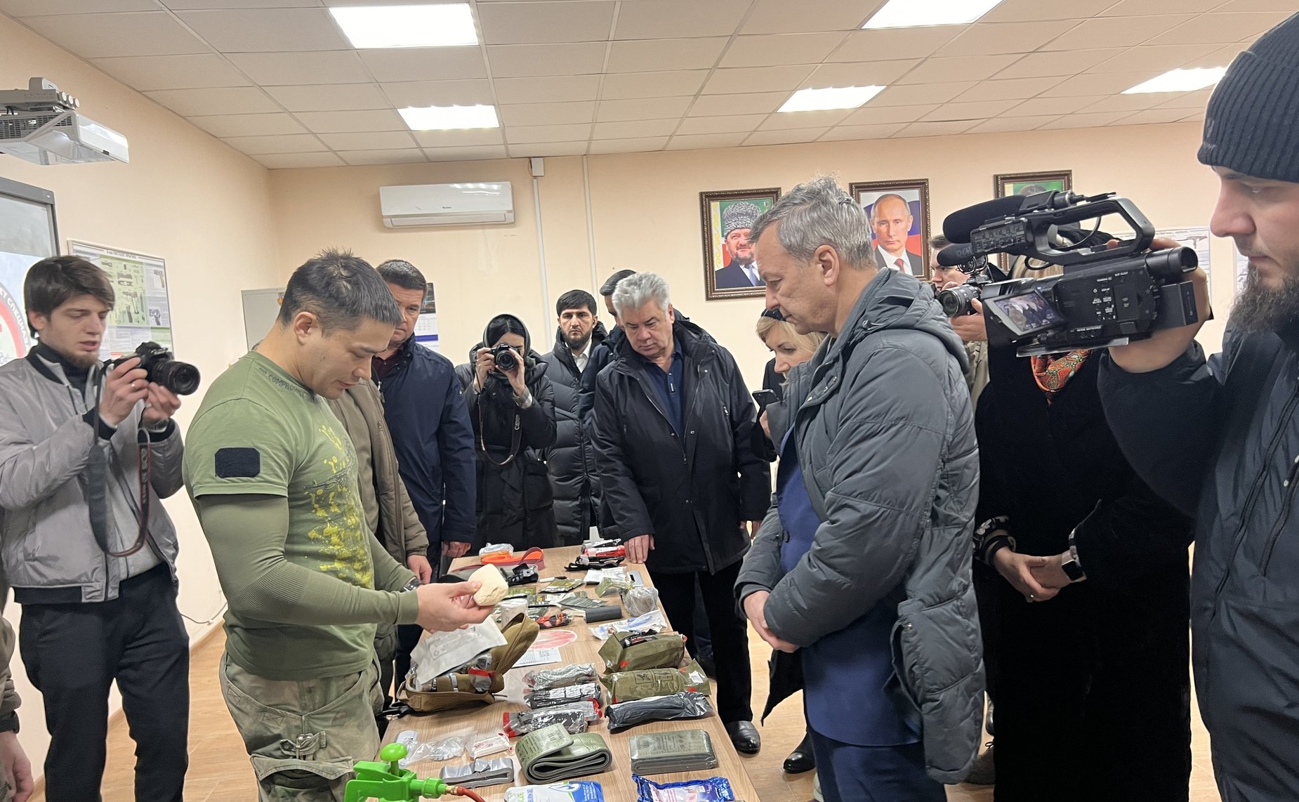 Делегация Совета Федерации во главе с Андреем Яцкиным посетила Чеченскую Республику