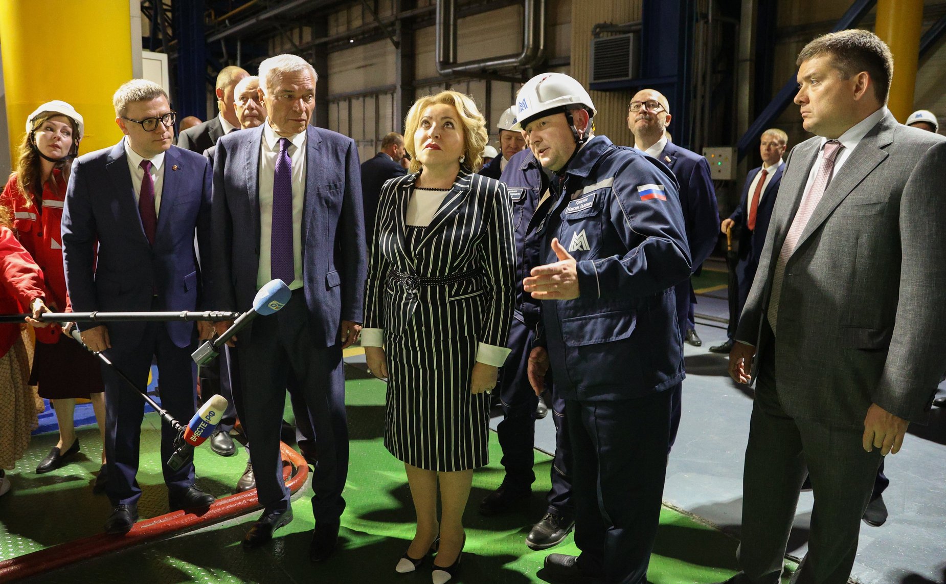 Валентина Матвиенко посетила ПАО «ММК»
