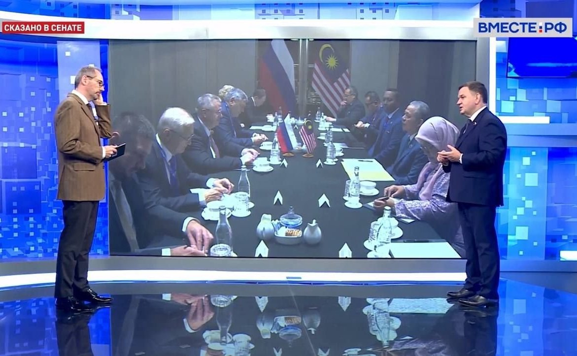 Сергей Перминов ответил на вопросы телеканала «Вместе-РФ» о развитии международной повестки, в том числе в свете испытания Россией ракеты неограниченной дальности «Буревестник»