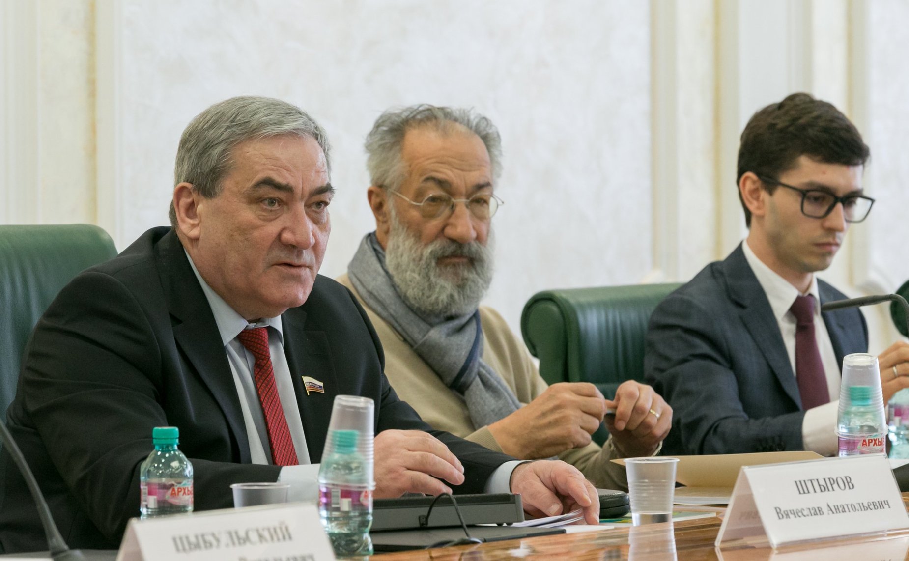 В. Штыров на заседании Совета по Арктике