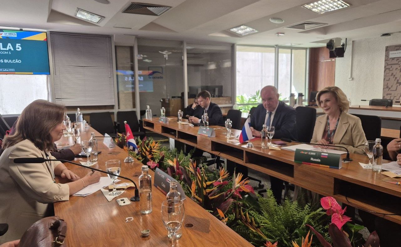 Встреча сенаторов с заместителем Председателя Национальной ассамблеи народной власти Республики Куба Аной Марией Мачадо