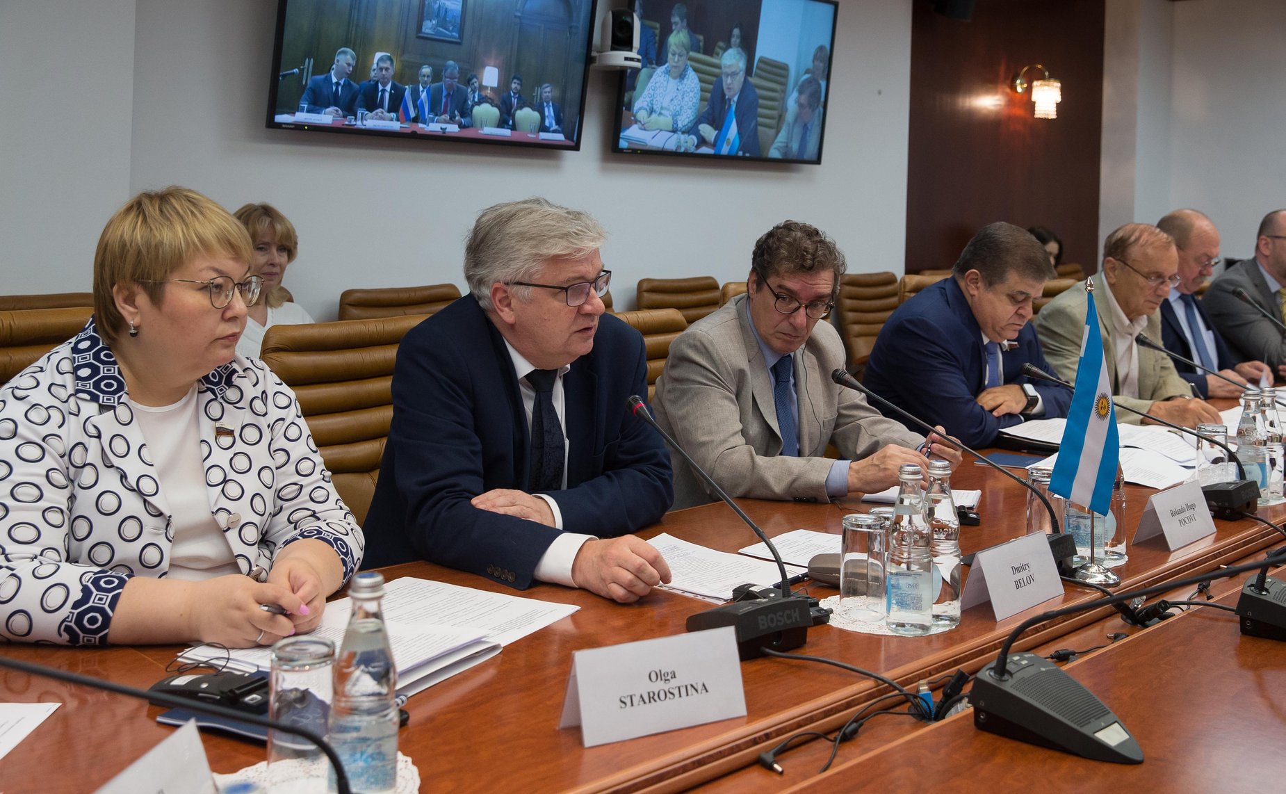 Видеоконференция парламентских групп по сотрудничеству Совета Федерации и Сената Аргентинской Республики