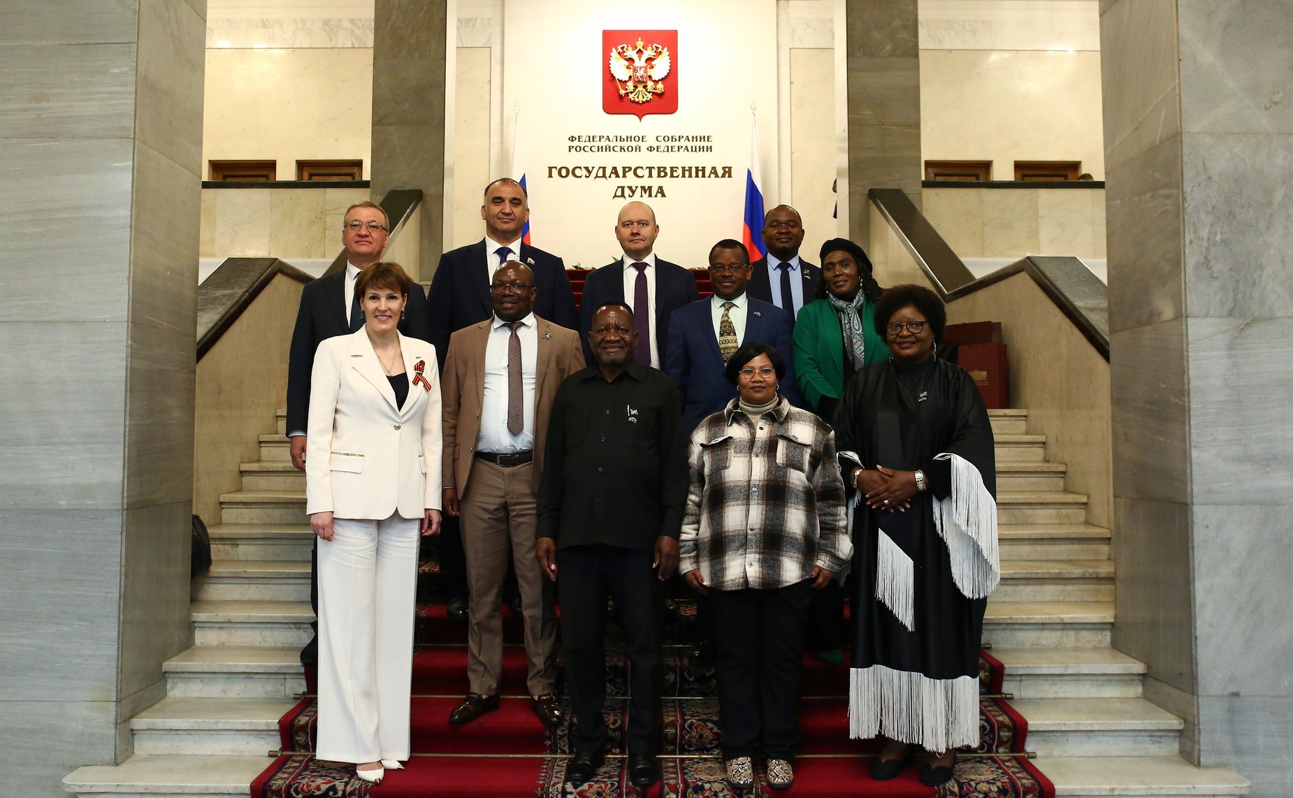 Мохмад Ахмадов принял участие во встрече делегации группы дружбы Национального совета Республики Намибии с Советом Федерации в Государственной Думе ФС РФ