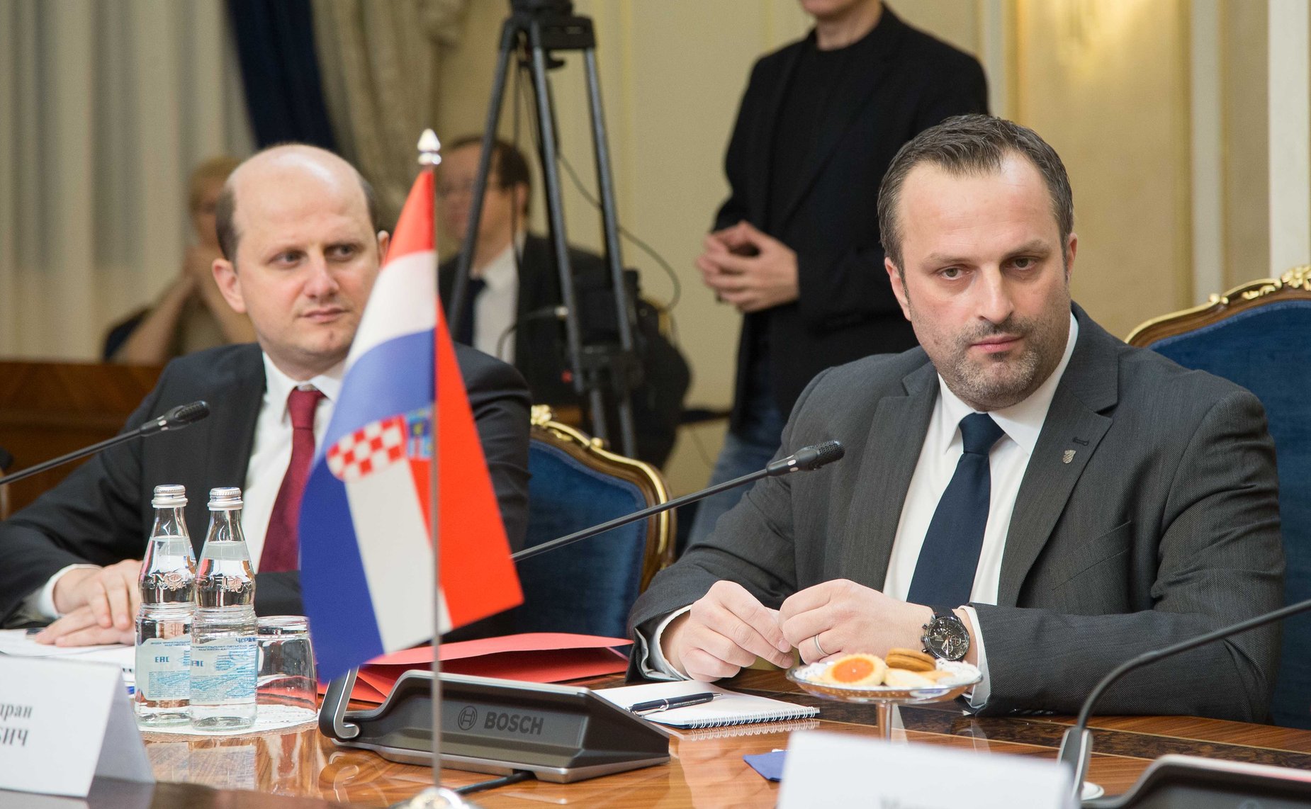 Встреча К. Косачева и А. Кондратьева с делегацией Хорватского Сабора во главе с председателем Комитета по морским делам, транспорту и инфраструктуре Ведраном Бабичем