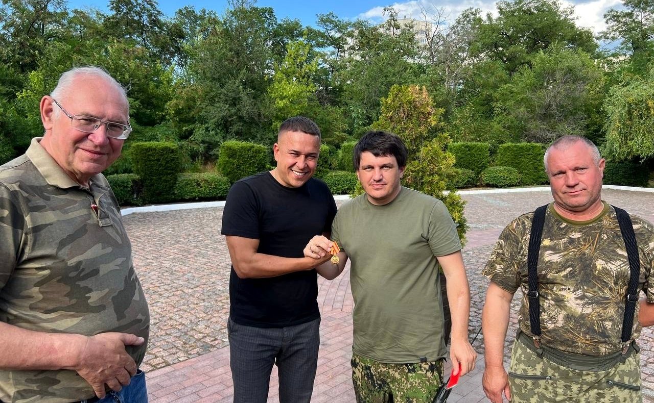 Айрат Гибатдинов посетил Донецкую Народную Республику