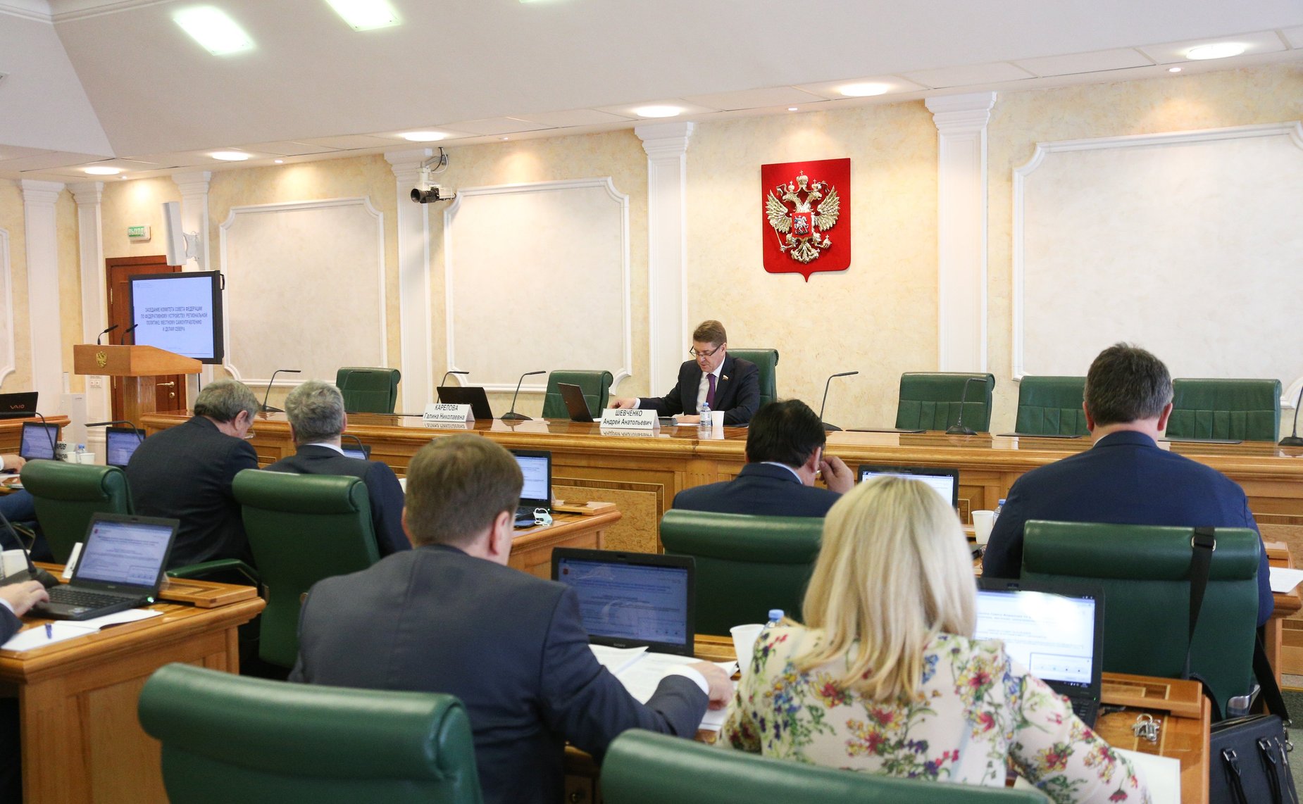 Заседание Комитета СФ по федеративному устройству, региональной политике, местному самоуправлению и делам Севера