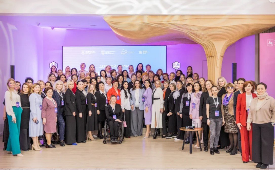 Ольга Щетинина посетила Нижний Новгород, где приняла участие в торжественном открытии и работе делового форума «Женское единство» на площадке Корпоративного университета правительства Нижегородской области